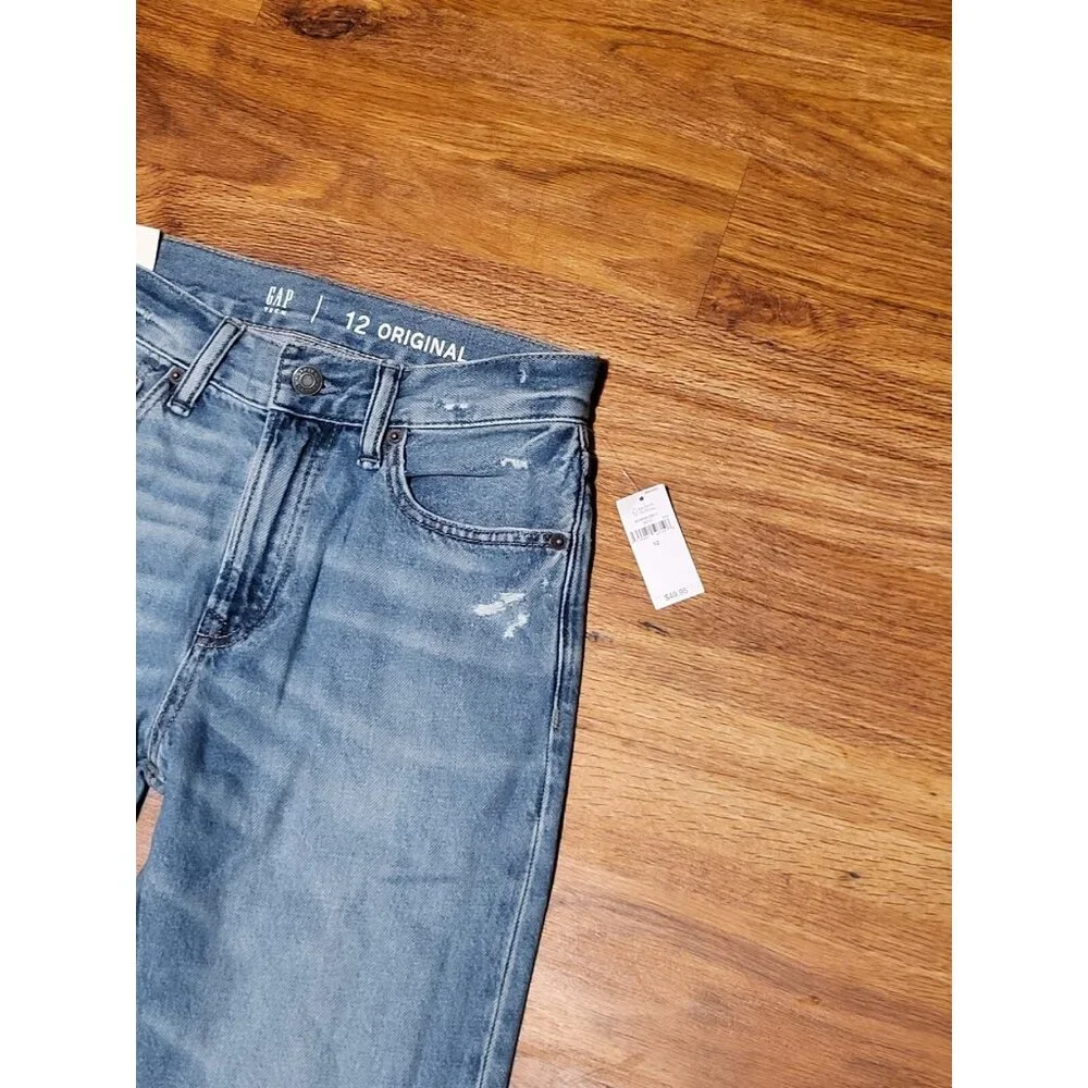 NWT Gap Teen‎ Size 12 Original Medium Wash